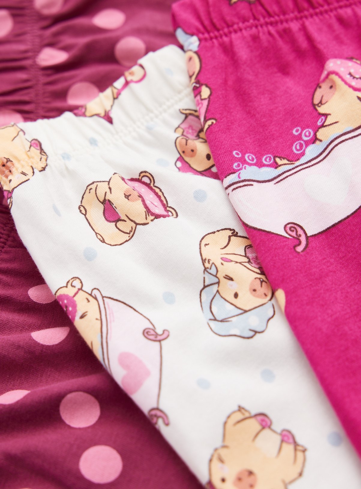 Capybara Print Pyjama Sets 5-Pack 11-12 years - Image 2 thumbnail